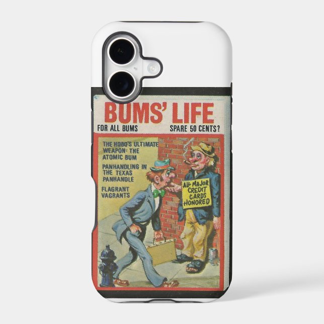 Bum's Lilfe wacky package (Back)