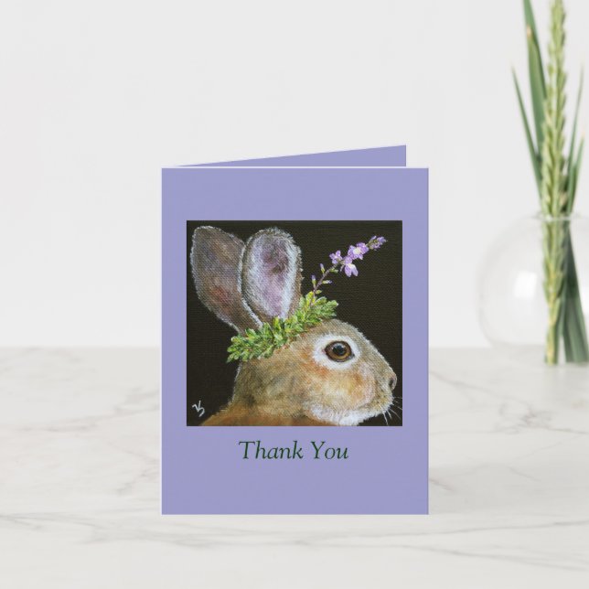 bun, carte de note Merci (Devant)