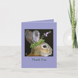 bun, carte de note Merci