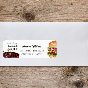 Bun in four BBQ Burger Grill Baby shower Adresse