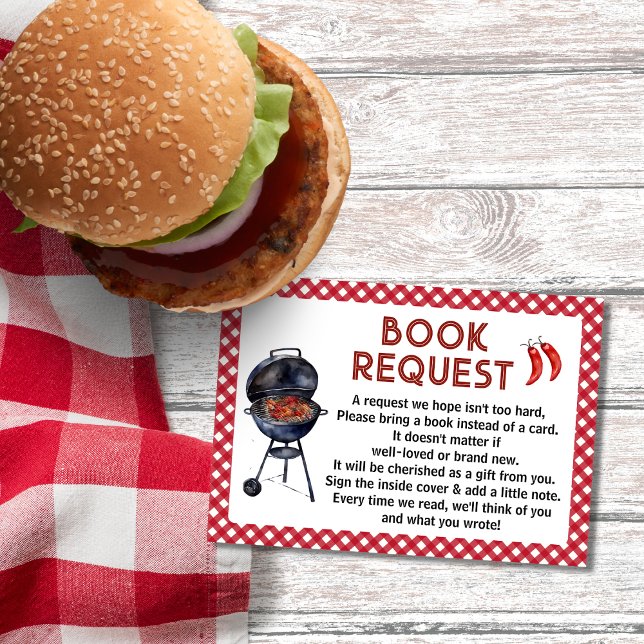 Bun In The Oven Baby-Q Barbeque Books For Baby Enclosure Card (Creator Uploaded)