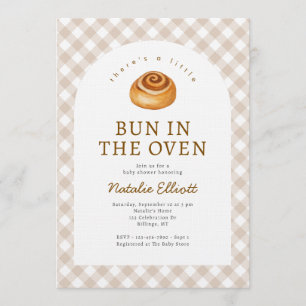 Bun In The Oven Baby Shower Invitation