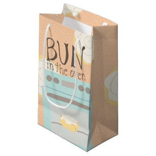 Bun in the Oven Baby Shower Small Gift Bag