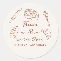 Bun in the Oven Bread Bakery Baby Shower