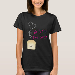 Bun in the Oven Pink Maternity Shirt