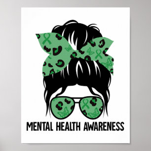 Bun Mental Health Awareness Mental Health Problems Poster