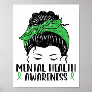 Bun Mental Health Gift Mental Health Awareness Poster