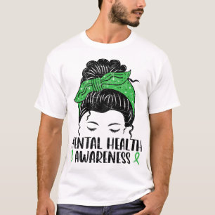 Bun Mental Health Gift Mental Health Awareness  T-Shirt