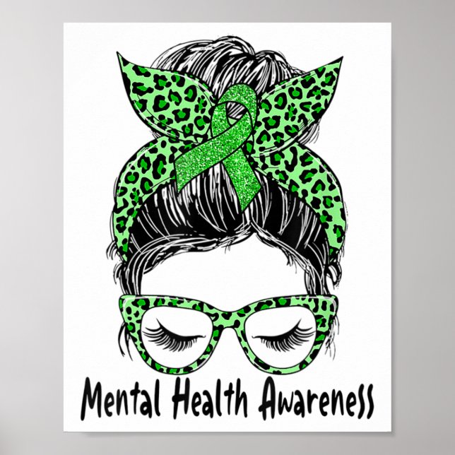 Bun Mental Health Problems Mental Health Awareness Poster (Front)