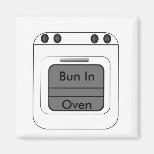 Bun N The Oven Magnet