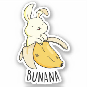 Bunana Funny Bunny In A Banana Pun