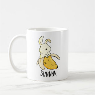 Bunana Funny Bunny In A Banana Pun  Coffee Mug