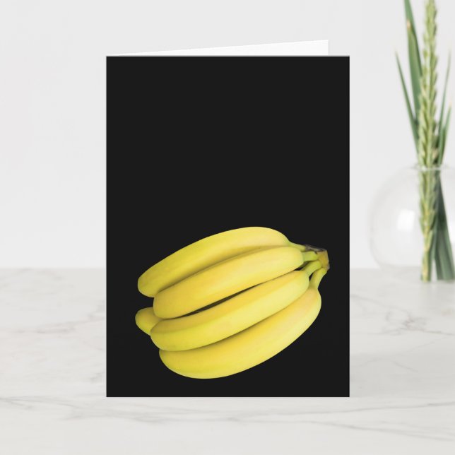Bunch of bananas card (Front)