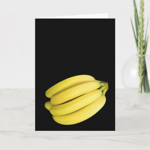 Bunch of bananas card
