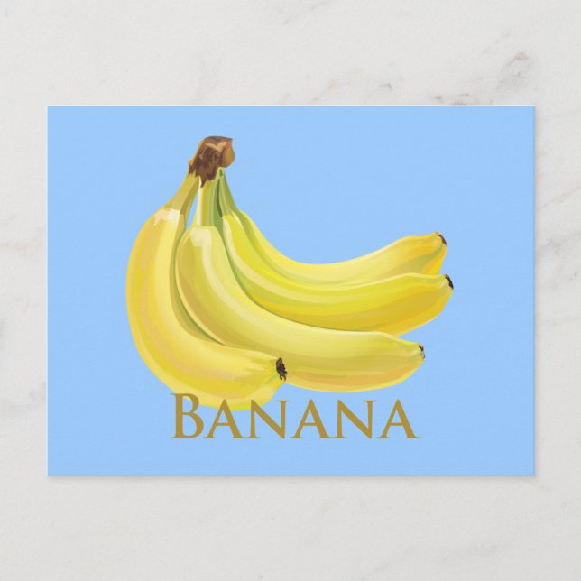 Bunch of Bananas Postcard (Front)