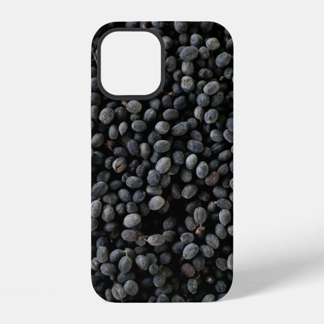 Bunch of black beans iPhone case (Back)