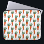Bunch of Carrots Orange Vegetable Veggie Garden Laptop Sleeve<br><div class="desc">Foodie design features an original marker illustration of a bunch of ripe orange carrots.

This vegetable design is also available on other products. Lots of additional food-themed designs are also available from this shop. Don't see what you're looking for? Contact Rebecca to have something created just for you.</div>