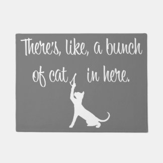"Bunch of Cats" Doormat