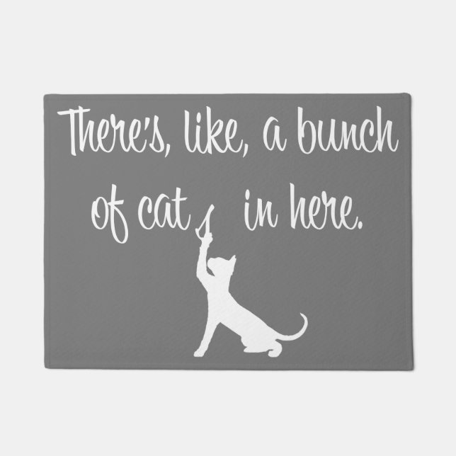 "Bunch of Cats" Doormat (Front)