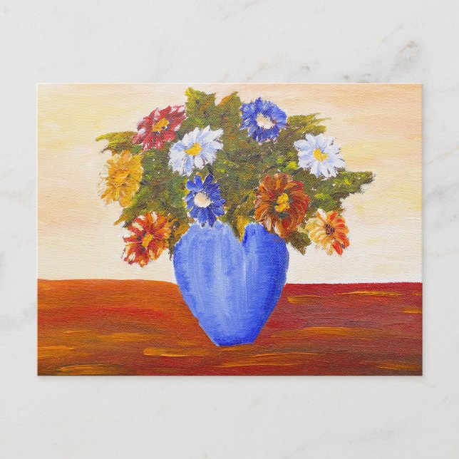 Bunch of Flowers  Postcard (Front)