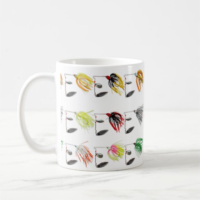 Bunch Of Spinner Bait Coffee Mug (Left)