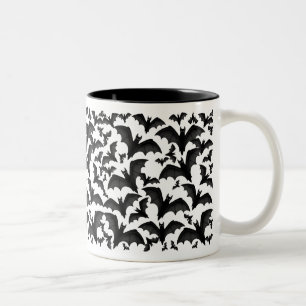 Bunch of Vampire Bats Halloween Mug