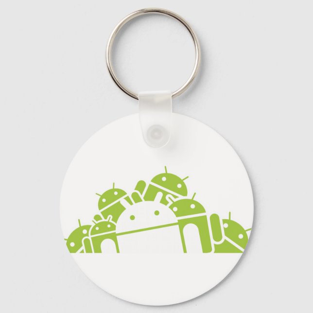 Bunches of Droids Keychain (Front)