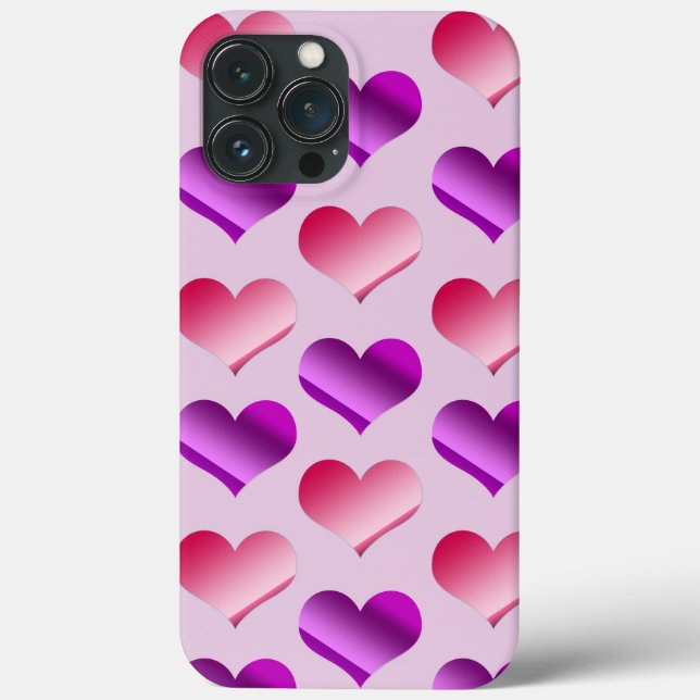 Bunches of Hearts Case-Mate iPhone Case (Back)