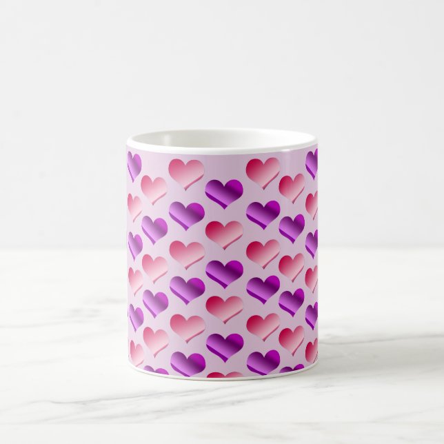 Bunches of Hearts Coffee Mug (Center)