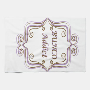 Bunco Addict Kitchen Towel