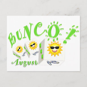 Bunco August Postcard