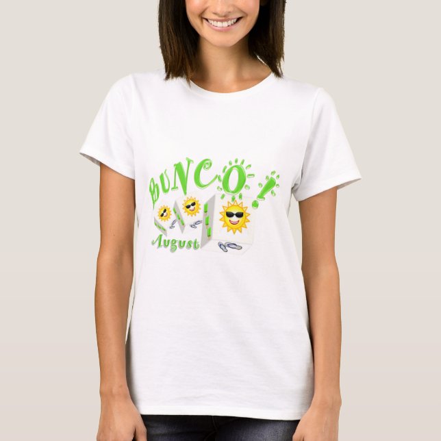 Bunco August T-Shirt (Front)