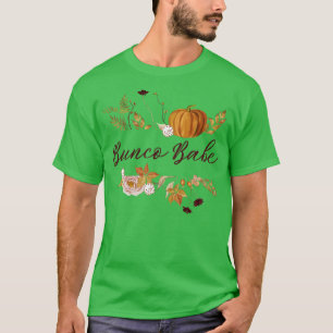 Bunco Babe Fall Bunco Dice T-Shirt