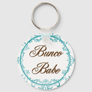 bunco babe keychain