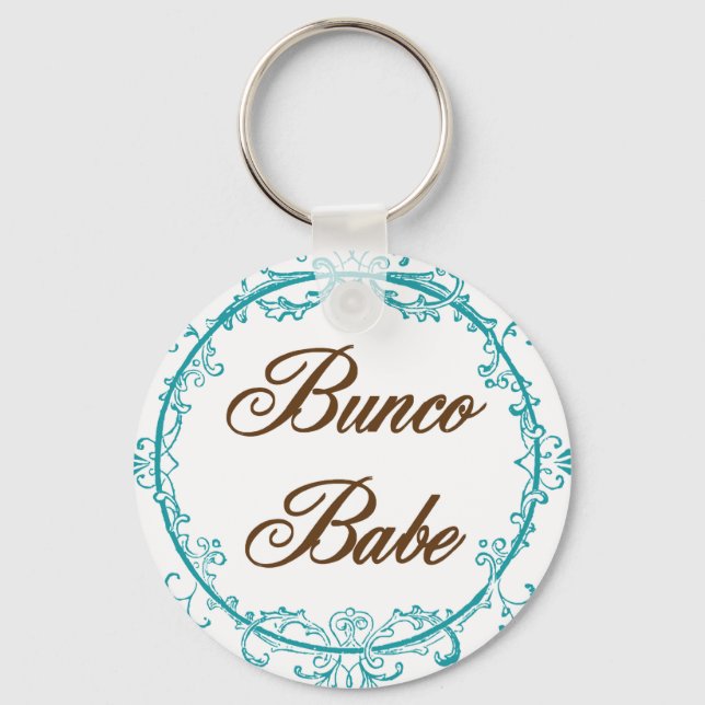 bunco babe keychain (Front)