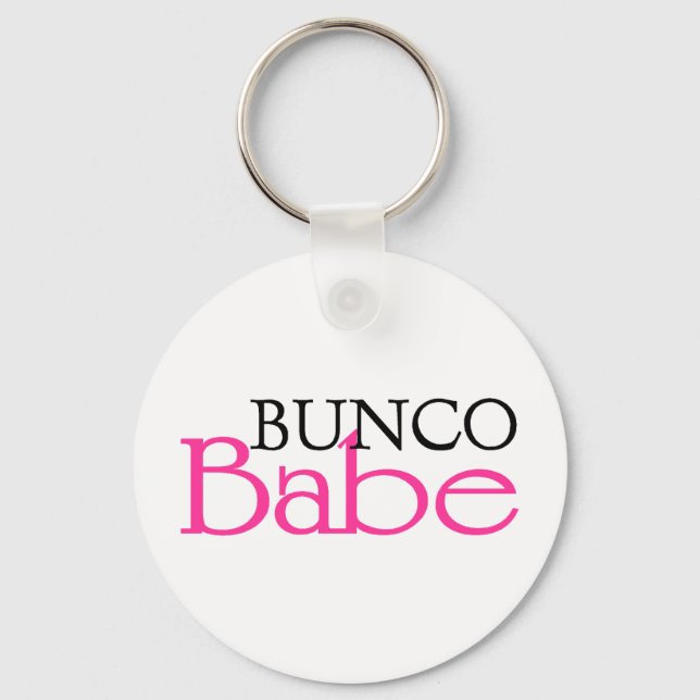 Bunco Babe Keychain (Front)