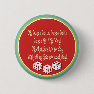 bunco bells, bunco bells 2 inch round button