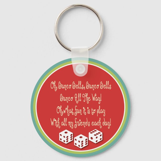 bunco bells, bunco bells keychain (Front)