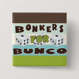 bunco bonkers 2 inch square button