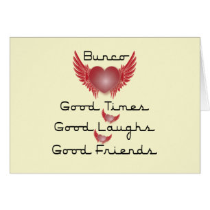 bunco bons moments avec coeur et ailes