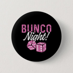 Bunco Button Party Favors Raffle Prize Bunco Night