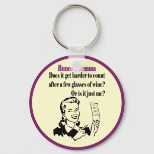 Bunco - Funny Dilema Keychain