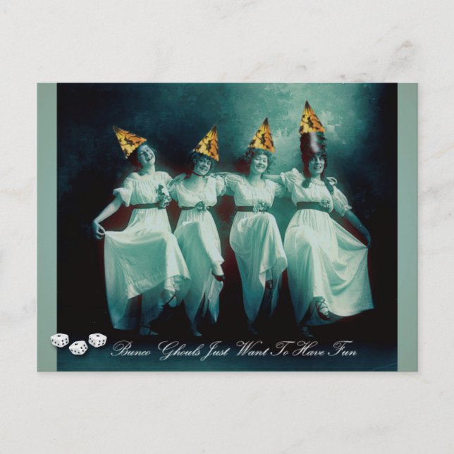 Bunco Ghouls Veut Juste Avoir Un Invitation Amusan (Devant)