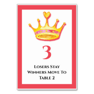 Bunco Gold Crown Table 3 sur 5 cartes 