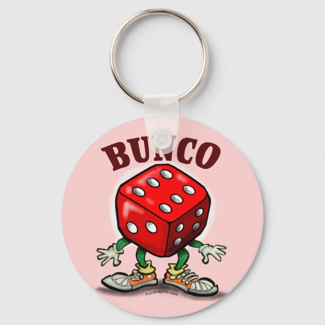Bunco Keychain (Front)