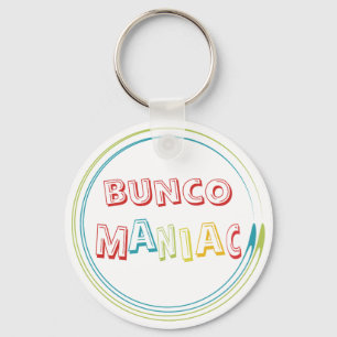 bunco maniac keychain