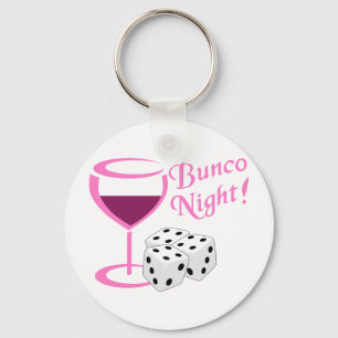 Bunco Night Keychain