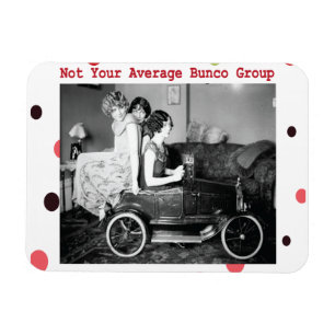 Bunco - Pas votre groupe Bunco moyen Magnet