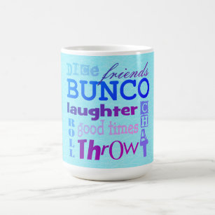 Bunco Player Dice Friends Coffee Mug