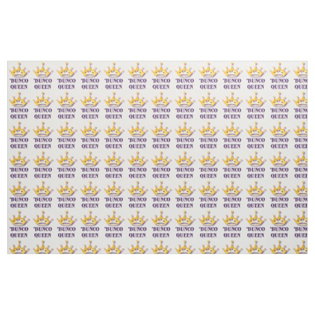 Bunco Queen Player Fabric (Fat Quarter)